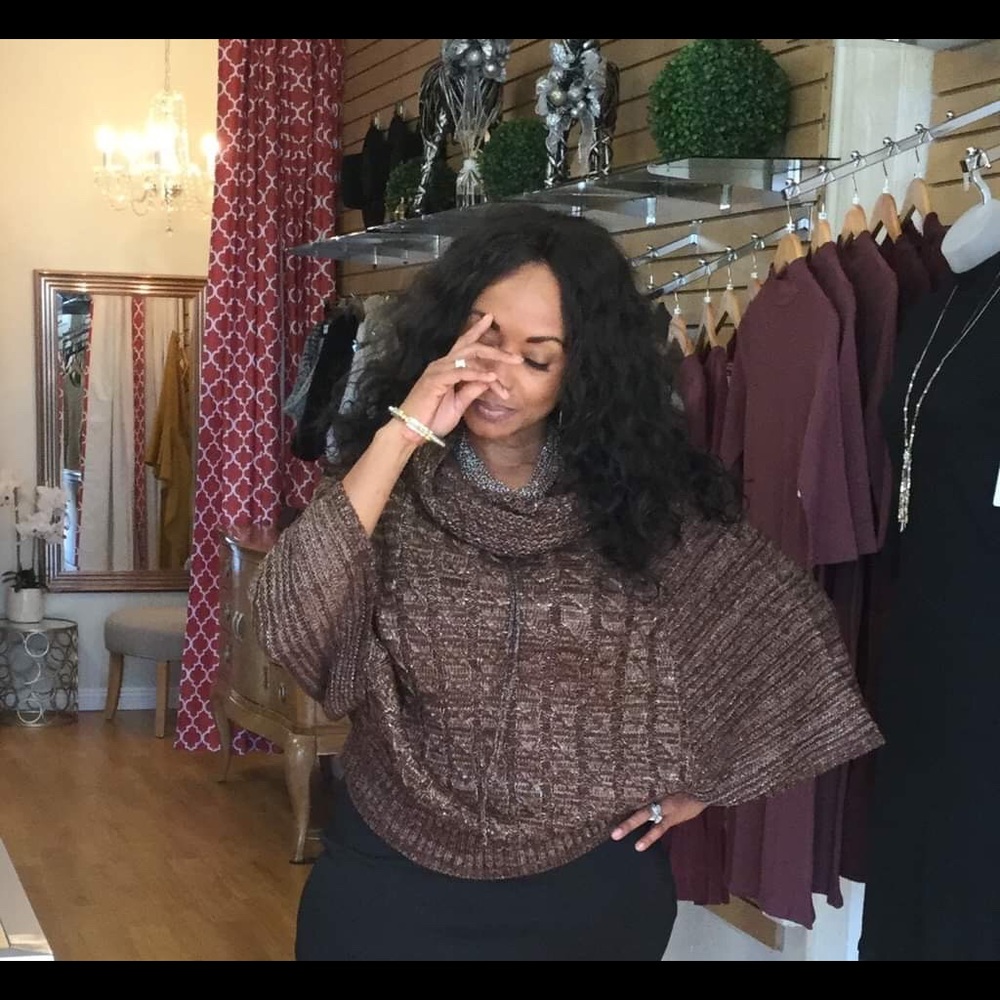 Brown Knit Sweater